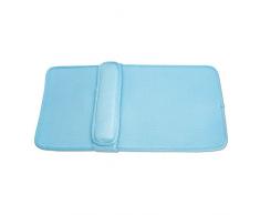 Ideaworks e7548Â Home Spa Bagno Lombare Cuscino, Blue, 81Â x 28Â x 1Â cm