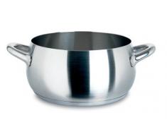Alessi SG101/24 S Mami Casseruola a Due Manici in Acciaio Inossidabile 18/10, Satinato