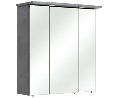 Pelipal 913 Hanau Bacoli I - Armadietto con Specchio, Effetto Legno, 20,0 x 65,0 x 72,0 cm