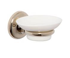 CroydexÂ âÂ Everson ripiano in vetro, Ottone, antico Oro, 13 x 13 x 8 cm