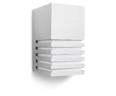 Philips Lighting Veranda Lampada da Parete per Esterno senza Sensore, Lampadina Inclusa, Alluminio Grigio