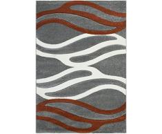 DolceMora Sehrazat Florida-8002 Tappeto, Acrilico, Rame, 170 x 120 x 17 cm
