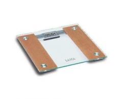 Laica PS1032 Bilancia Pesapersone Elettronica, Vetro Temperato e Legno, 150 kg