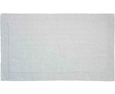Grund Luxor Tappeto per Il Bagno, Cotone Organico, Bianca, 80x150 cm