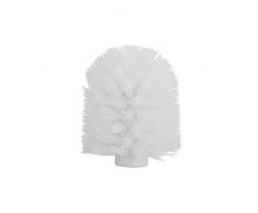 Axentia testina di ricambio, scambio di WC e panche, parte di ricambio per spazzola e titolare, Accessori da bagno con filettatura, Plastica, bianco, 7.5 x 7.5 x 9.5 cm