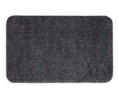 Andiamo 700607 Samson - Zerbino per ingresso in cotone, lavabile in lavatrice a 30 gradi, 50 x 80 cm, colore antracite
