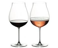 RIEDEL Veritas Calici da Champagne, Set di 2, Clear, 9 1/4h (in)