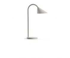 Unilux 400077404 Lampada Sol da tavolo a LED 7,4W, moderna, interruttore on-off sul cavo, classe energetica A+, per cameretta, ufficio, scrivania, colore bianco