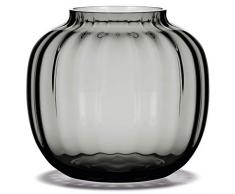 Holmegaard Vaso, Fumo, 18.8x19x17.1