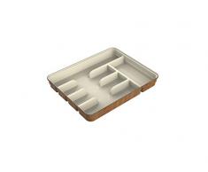 Robex Design Portaposate 5 Scomparti Mogano/Banana 27,5x34,5 cm