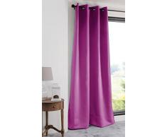 Lovely Casa r61840007Â Notte Tenda Oscurante Poliestere Fucsia 250Â x 135Â cm