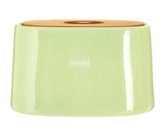 Premier Housewares, Cestino Ovale per Il Pane, Verde (GrÃ¼n)