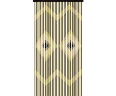 JVL – Provenza in Legno da Appendere in Rilievo Diamanti Porta Tenda Display, Multicolore, 90 x 180 cm
