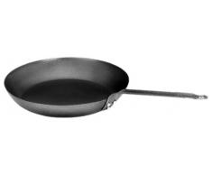 Lacor Ferrum Padella Antiaderente in Ferro, Nero, 20 cm