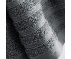 Douceur DIntérieur - 1800480, Asciugamano Grande Da Doccia , 70 X 130 Cm , Vitamine , Spugna 450Grs Unita , Grigio