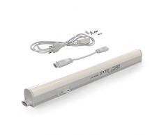 Briloner 2379 â 046 a +, lampada led SOTTOPENSILE, sottopiano, cucina, armadio SOTTOPENSILE CUCINA, SOTTOPENSILE, Barra luminosa, Lampada da cucina, plastica, 4 W, integrato, Bianco, 31.3 x 2.2 x 3 cm
