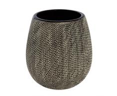 FERIDRAS Safari Portaspazzolino, Grigio, 9x9x10 cm