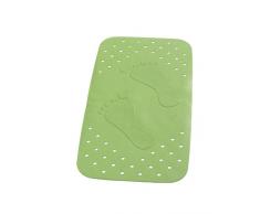 Ridder 670750-350 Tappetino vasca con piedi 38x72 cm colore: Verde fosforescente