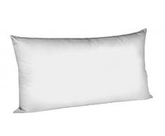 Fleuresse Colours S-009200-1000-3100 Federa in Jersey a Trama fitta 40x80 cm, Tinta Unita, Colore: Bianco