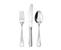 Sambonet Contour Set di Posate Besteck, Acciaio Inossidabile, Grigio, 24 Monoblocco