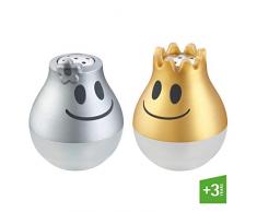 WMF 12.8449.6040 Oro, Argento Salt & Pepper Shaker Set saliera e pepiera
