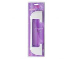 FERIDRAS Gioia Portasciugamani, ABS, Bianco, 3x31.5x9 cm