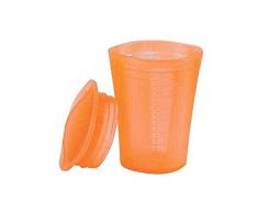 silikomart 198129 - Contenitore per fonduta al microonde o a bagnomaria, in Silicone