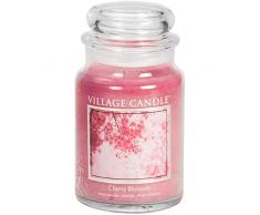 Village Candle 106326332 Cherry Blossom Grande Vaso, Rosa, 10.3 x 10.1 x 16.5 cm