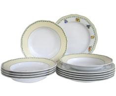 Creatable Alba 13124 0 Servizio da tavola frutta, 12 pezzi