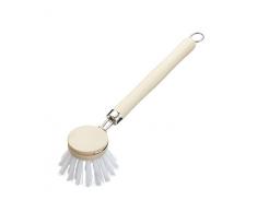 Kitchen Craft Spazzola per Lavare i Piatti, 22.5 cm, Bianco