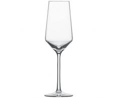 Schott Zwiesel Pure, Bicchiere per Champagne 77, Set da 6, Spumante, 297 ml, 112418