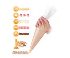 Tescoma 630470 sac à Poche, Trasparente-Giallo, 30 cm