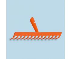 Stocker Rastrello 14 Denti s/m Grande attrezzo da gardino, Multicolore, Unica