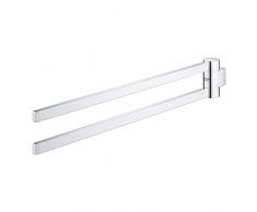 Grohe 41063000 Selection Porta Salviette, Metallo, Cromo