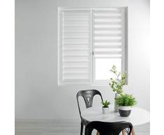 store dintÃ©rieur Tapparella 1950033 - Tenda avvolgibile Giorno e Notte, in Poliestere, Bianco, 60 x 180 cm