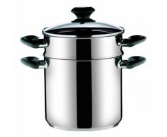 Tescoma 729222 Presto Pentola Cuoci Pasta con Coperchio, Diametro 22 cm