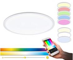 EGLO SARSINA-C Lampada da soffitto 34 W, Bianco, Ã 600 mm