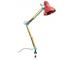 Trio Leuchten Trio 5029010-17 Lampada a Morsetto da Tavolo, 58 cm, Multicolore