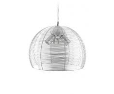 Wink design,Richmond, Lampadario, Argento