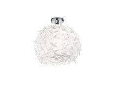 Reality Neptun Plafoniera, Diametro 44 cm E27, Bianco, 44 x 44 x 43 cm