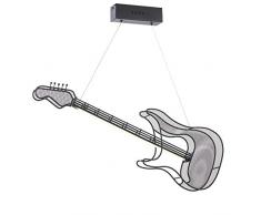 ONLI Lampada a Sospensione Rock, Nero