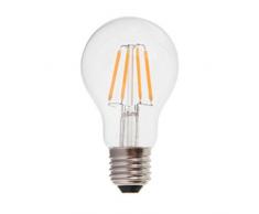 V-TAC - Lampadina a LED E27 A60, 220-240 V, a filamento visibile, retrò, in vetro, 6W-E27