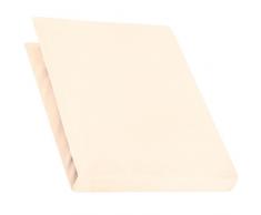 aqua-textil Pur Lenzuolo Elasticizzato Letto Contenitore Letti ad Acqua Cotone 90x200-100x220 cm Natura