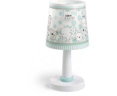 Dalber Friends Lampada da tavolo, Plastica, E14, Blue, 15Â x 15Â x 30Â cm