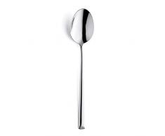 Amefa Metropole - Set di 12 cucchiai da tavola, in acciaio inox 18/10, 210 mm di lunghezza, inox_18/10_304