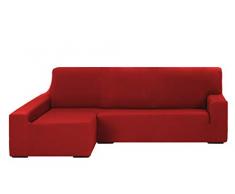 Martina Home Tunez - Copridivano per Chaise Longue, 32 x 17 x 42 cm Braccio Sinistro Lungo (Visto dal Davanti) Brazo izquierdo Rosso