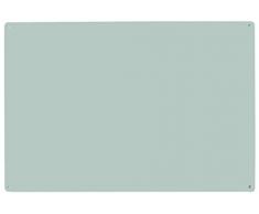 KalaMitica Lavagna Magnetica, in Acciaio scrivibile con gessetti, 56x38x0,12 cm, Argento