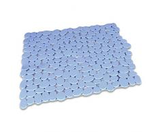 BriTools Tappeto Antiscivolo Pietre, Ver Portascopino, Blu, 53Â x 53Â cm