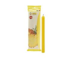 Cereria di Giorgio Succo Candele Profumate alla Frutta, Cera, Giallo, 1.9x1.9x20 cm, 3 unitÃ