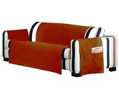 Eysa Italia Lona Liso copridivano 3 posti col. 39-arancione